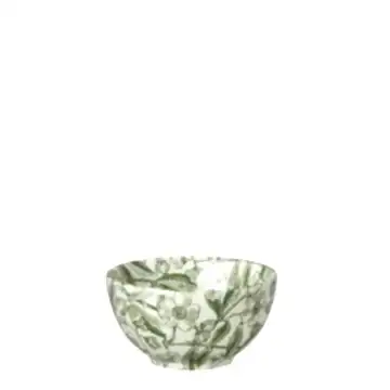 Green Prunus Sugar Bowl 9.5cm/4"