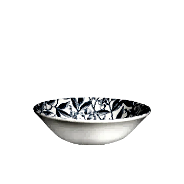 Fortnum & Mason Blue Prunus Cereal Bowl 16cm