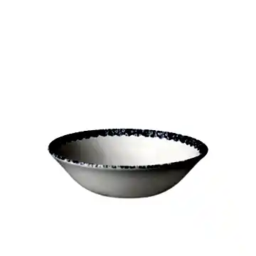 Blue Calico Cat Cereal Bowl