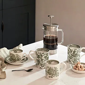 Green Asiatic Pheasants Mug Half Pint 284ml/0.5pt, Gift Boxed