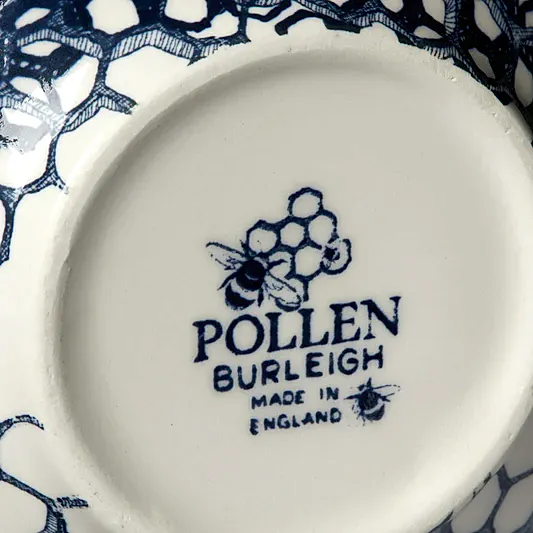 Ink Blue Pollen Espresso Saucer