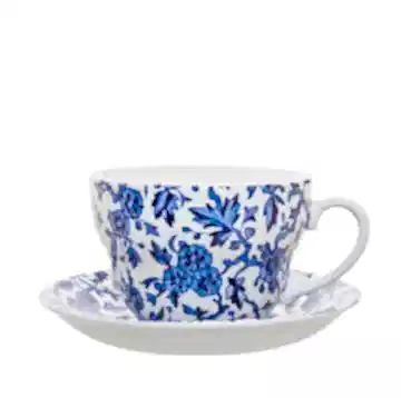 Blue Arden Breakfast Cup And Saucer