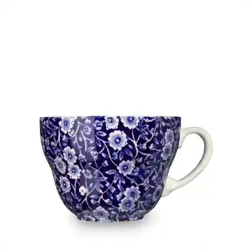 Breakfast Cup - Blue Calico Breakfast Cup 425ml / 0.75pt