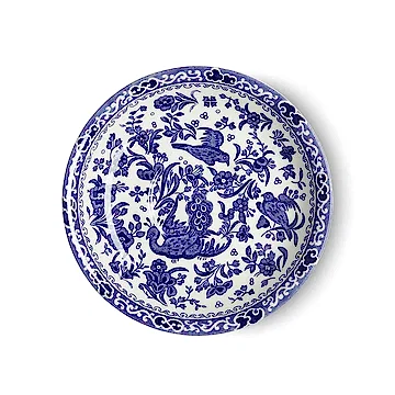 Breakfast Saucer - Blue Regal Peacock Breakfast Saucer Seconds
