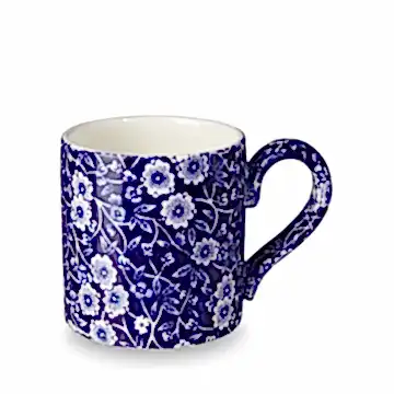 Mug - Blue Calico Mug 284ml/0.5pt