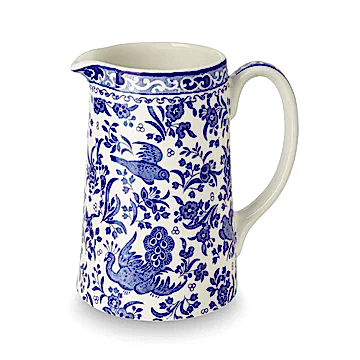 Tankard Jug - Blue Regal Peacock Tankard Medium Jug 568ml/1pt