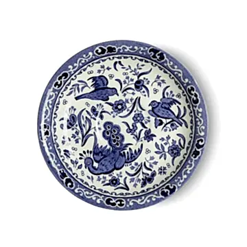 Tea Saucer - Blue Regal Peacock Tea Saucer Seconds