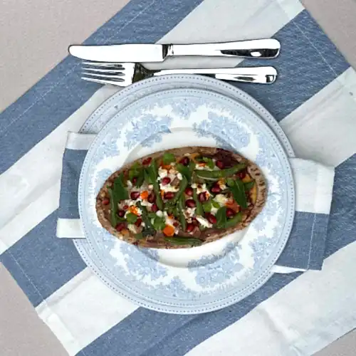 The Burleigh Kitchen: Mint & Feta Pittza