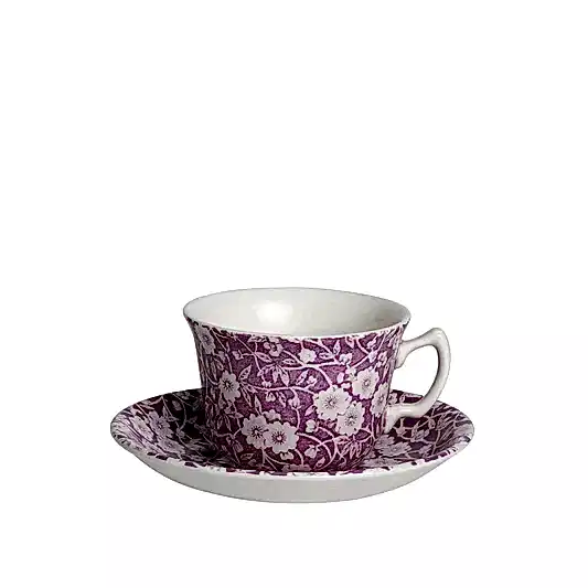 Blossom Calico Teacup & Saucer