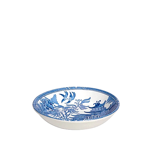 Burleigh Blue Willow Butter Pat 12cm/4.75"