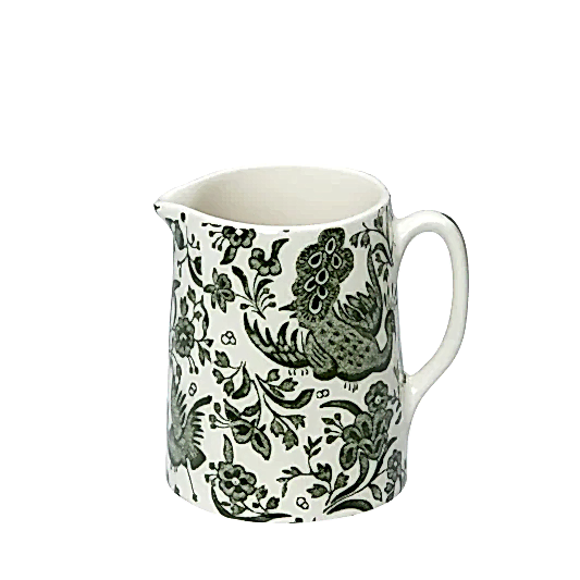 Green Regal Peacock Mini Tankard Jug 160ml/0.25pt