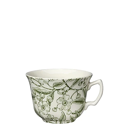 Green Prunus Teacup 187ml/0.33pt