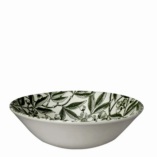 Green Prunus Cereal Bowl 16cm/6.25" Seconds