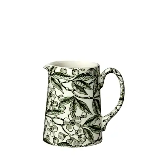 Green Prunus Small Tankard Jug 284ml/0.5pt