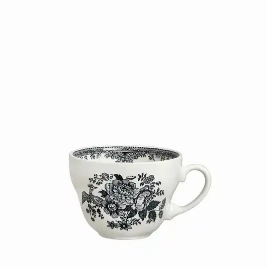 Black & White Asiatic Pheasants Breakfast Cup 420ml/0.75pt