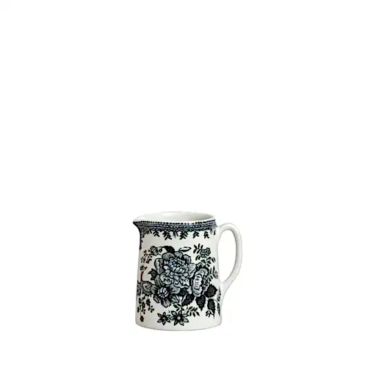 Black & White Asiatic Pheasants Mini Tankard Jug 160ml/0.25pt
