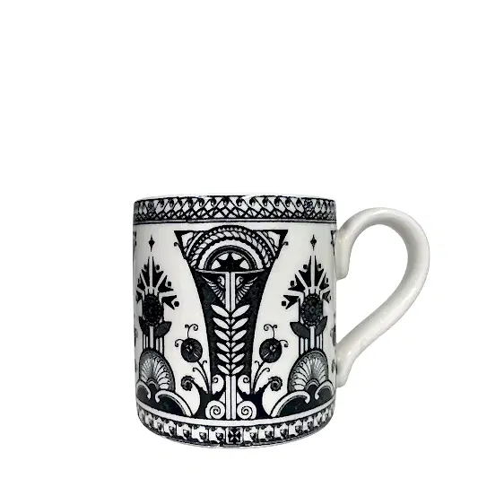 Black Palisade Mug 124ml 0.5pt Seconds
