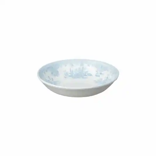 Blue Asiatic Pheasants Butter Pat 12cm/4.75"