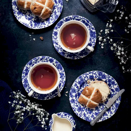 Blue Arden Teacup Gift Set
