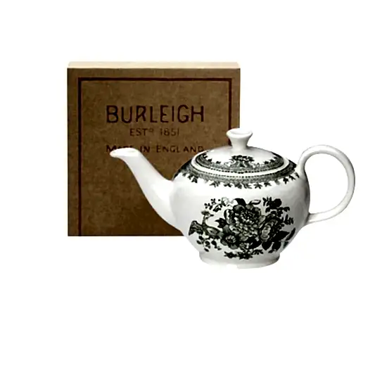 Green Asiatic Pheasants Small Teapot Gift Set
