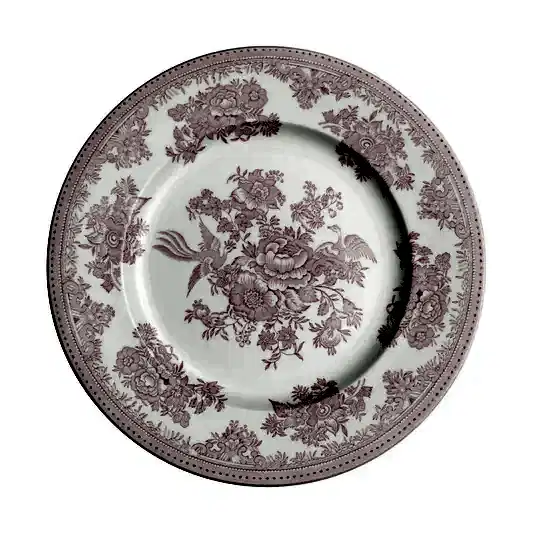 Pink Asiatic Pheasants Plate 25cm/10" Seconds