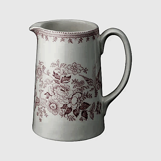 Pink Asiatic Pheasants Medium Tankard Jug 568ml/1pt