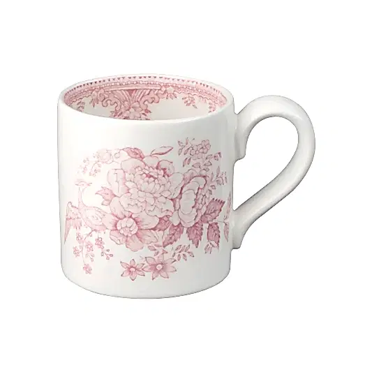 Pink Asiatic Pheasants Mug Half Pint 284ml/0.5pt