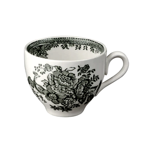 Green Asiatic Pheasants Teacup 187ml/0.33pt