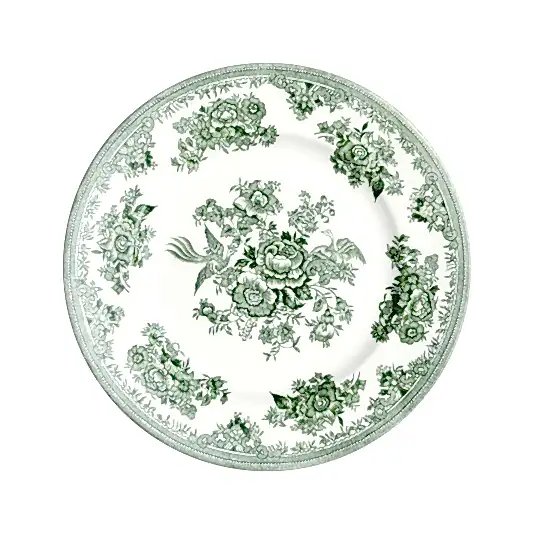 Green Asiatic Pheasants Plate
