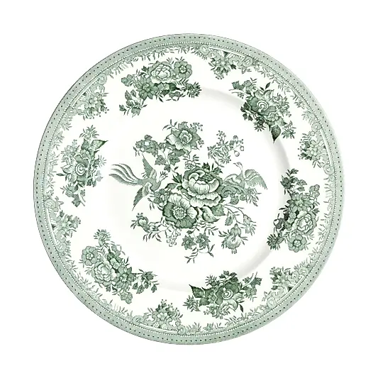 Green Asiatic Pheasants Plate