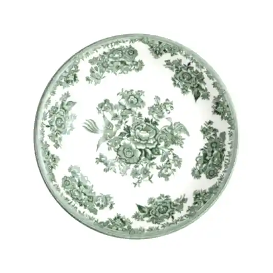 Green Asiatic Pheasants Breakfast Saucer