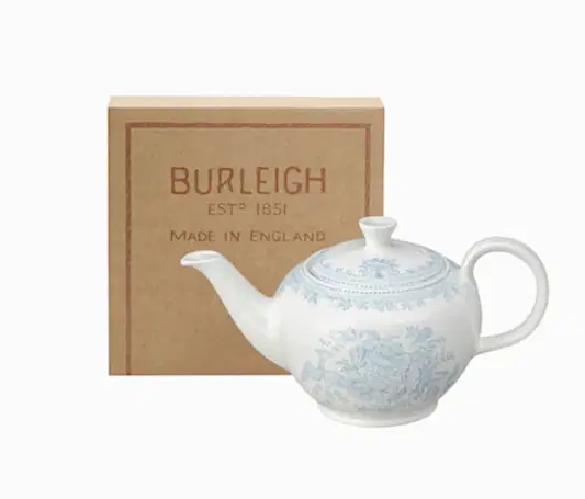Blue Asiatic Pheasants Small Teapot Gift Set, 3-4 Cup 400ml/0.75pt