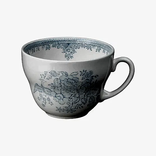 Blue Asiatic Pheasants Breakfast Cup 420ml/0.75pt