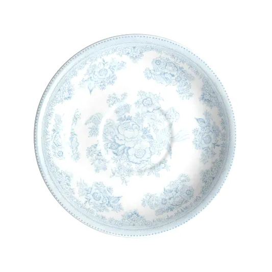 Blue Asiatic Pheasants Breakfast Saucer Seconds