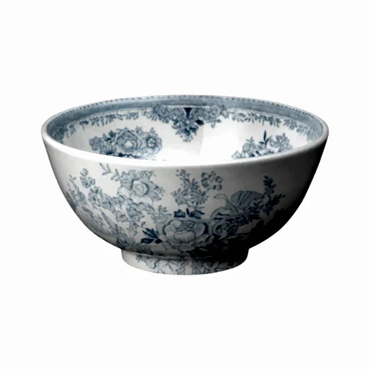 Blue Asiatic Pheasants Medium Footed Bowl 20.5cm/8"