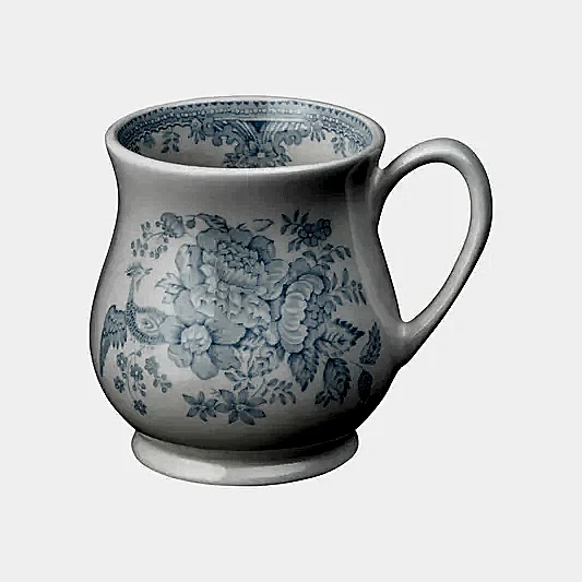 Blue Asiatic Pheasants Sandringham Mug Half Pint 284ml/0.5pt