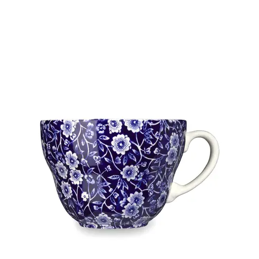 Breakfast Cup - Blue Calico Breakfast Cup 425ml / 0.75pt