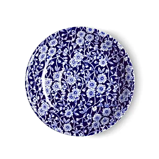 Breakfast Saucer - Blue Calico Breakfast Saucer
