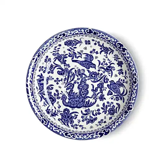Breakfast Saucer - Blue Regal Peacock Breakfast Saucer Seconds