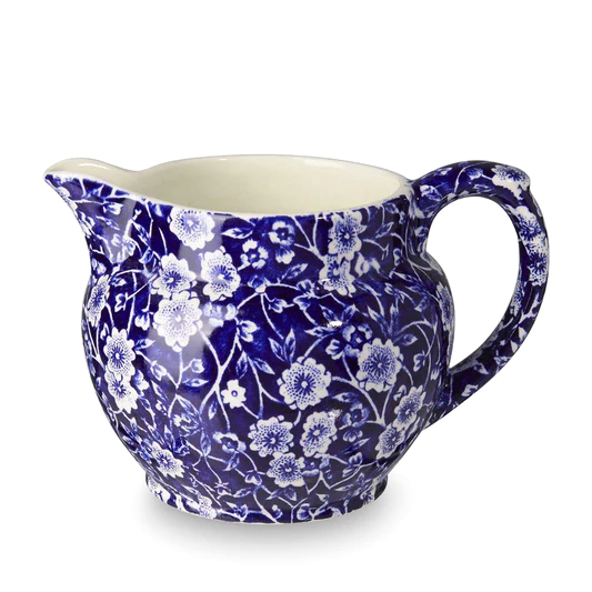 Dutch Jug - Blue Calico Small Dutch Jug 284ml/0.5pt
