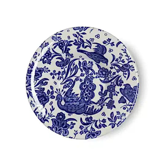 Espresso Saucer - Blue Regal Peacock Espresso Saucer