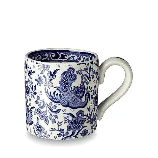 Half Pint Mug - Blue Regal Peacock Half Pint Mug 284ml/0.5pt