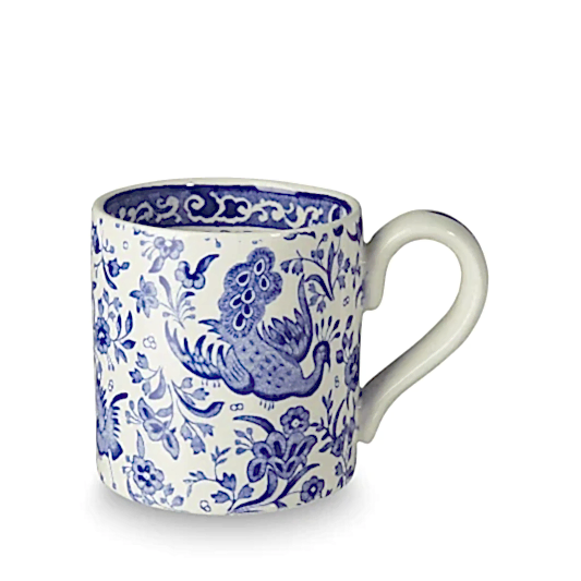 Half Pint Mug - Blue Regal Peacock Half Pint Mug 284ml/0.5pt Seconds