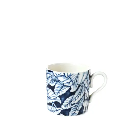 Ink Blue Hibiscus Coffee Can 175ml