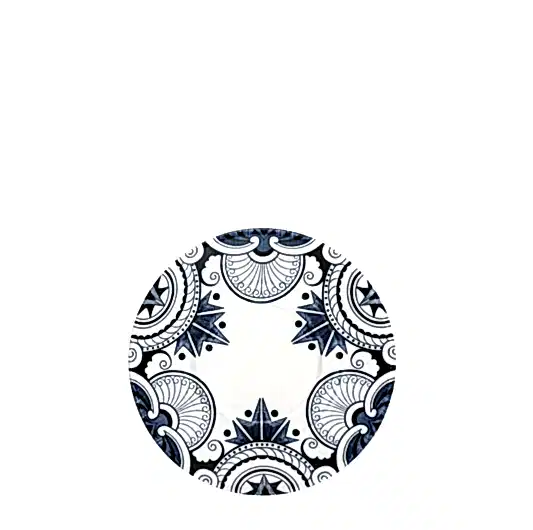 Ink Blue Palisade Espresso Saucer