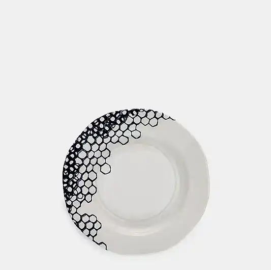 Ink Blue Pollen Plate 19cm