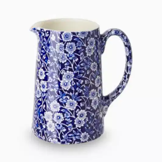 Tankard Jug - Blue Calico Medium Tankard Jug 568ml/1pt