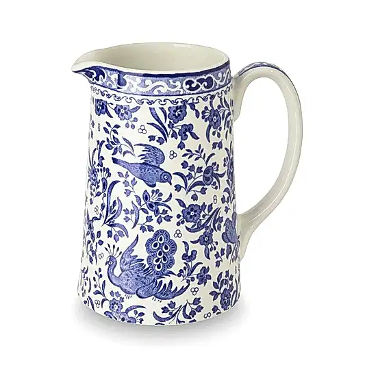 Tankard Jug - Blue Regal Peacock Tankard Medium Jug 568ml/1pt