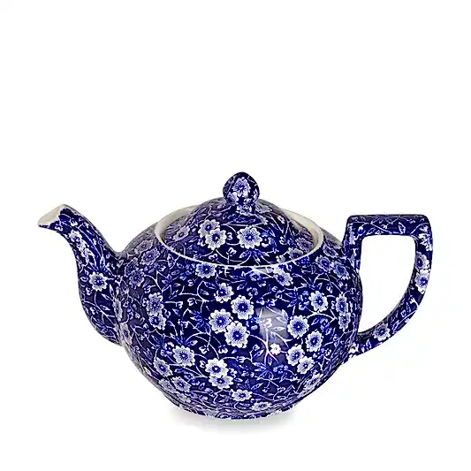 Teapot - Blue Calico Large Teapot 7 Cups 800ml/1.5pt
